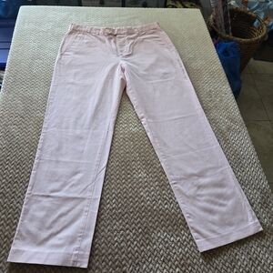 Brooks Brothers Pink Chino Pants W34 L34 Stretch Cotton Classic Fit